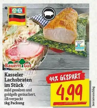 NP Discount Bauern Gut Kasseler Lachsbraten Im Stück Angebot