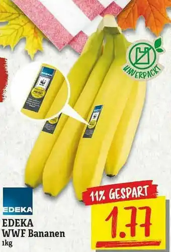 NP Discount Edeka Wwf Bananen Angebot