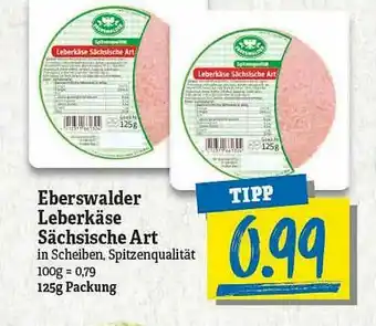 NP Discount Eberswalder Leberkäse Sächische Art Angebot