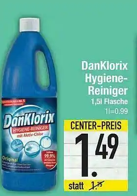 E-Center Danklorix Hygiene Reiniger Angebot