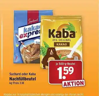 Wasgau Nachfüllbeutel Angebot