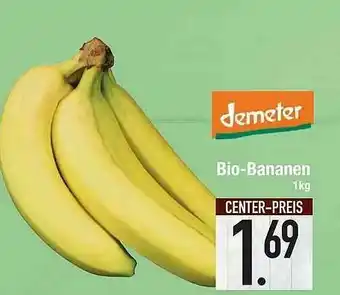 E-Center Demeter Bio-bananen Angebot