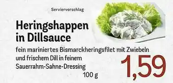 E-Center Heringshappen In Dillsauce Angebot