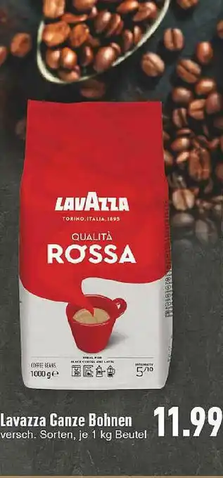 E-Center Lavazza Ganze Bohnen Angebot