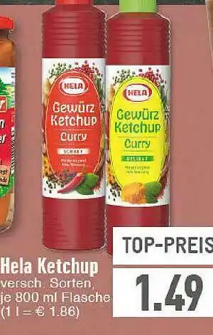 E-Center Hela Ketchup Angebot