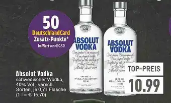 E-Center Albsolut Vodka Angebot