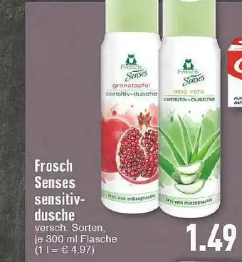 E-Center Frosch Senses Sensitiv Dusche Angebot