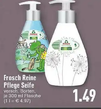 E-Center Frosch Reine Pflege Seife Angebot