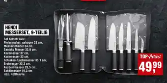 Handelshof HENDI MESSERSET, 9-TEILIG Angebot