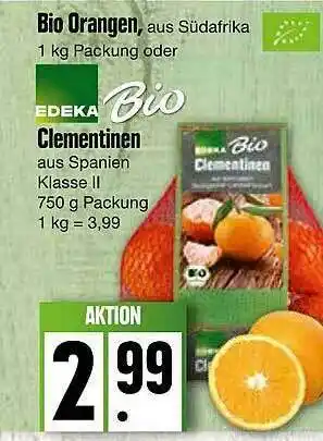 Edeka Orangen Oder Clementinen Edeka Bio Angebot