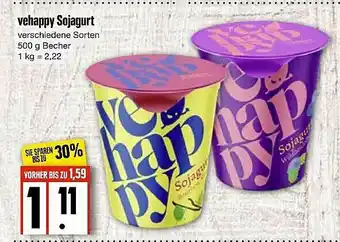 Edeka Vehappy Sojagurt Angebot