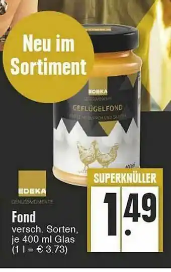 Edeka Fond Edeka Angebot