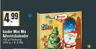 Edeka Kinder Mini Mix Adventskalender  Angebot