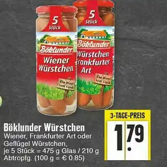 Edeka Böklunder Würstchen Angebot