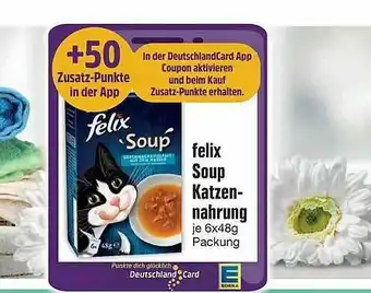 Edeka Felix Soup Katzennahrung Angebot