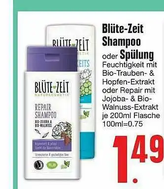 Edeka Blüte-zeit Shampoo Oder Spülung Angebot