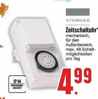 Edeka Vivanco Zietschaltuhr Angebot