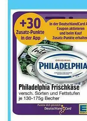 Edeka Philadelphia Frischkäse Angebot