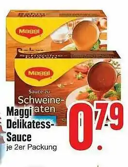 Edeka Maggi Deliikatess-sauce Angebot