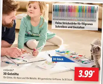 Lidl Crelando 30 Gelstifte Angebot