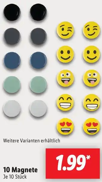 Lidl 10 Magnete Angebot
