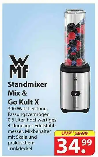 Famila Nord Ost Standmixer Mix & Go Kult X Angebot