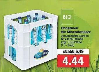 Famila Nord West Christinen Bio Mineralwasser Angebot