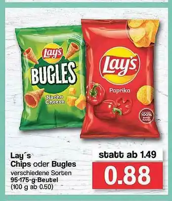 Famila Nord West Lay's Chips Oder Bugles Angebot