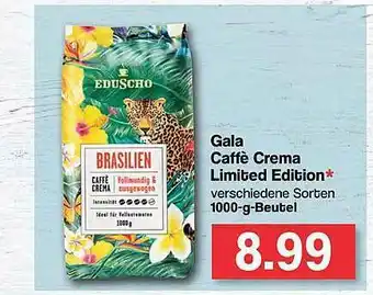 Famila Nord West Gala Caffè Crema Limited Edition Angebot