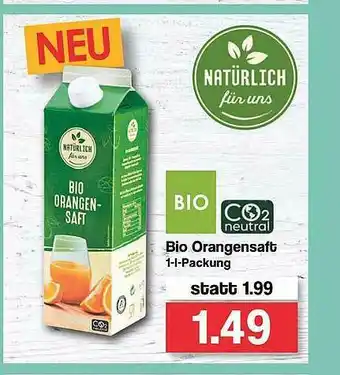 Famila Nord West Bio Oragensaft Bio Angebot