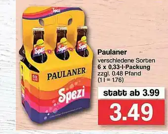 Famila Nord West Paulaner Angebot