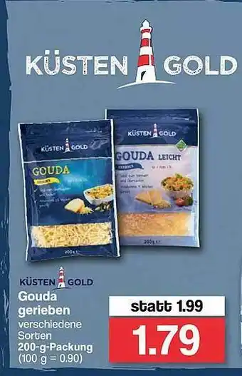 Famila Nord West Küsten Gold Gouda Gerieben Angebot