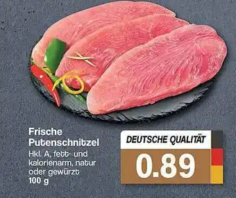 Famila Nord West Frische Putenschnitzel Angebot