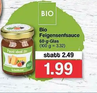 Famila Nord West Bio Feigensenfsauce Angebot