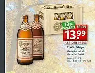 Getränkeland Kloster Scheyern Angebot