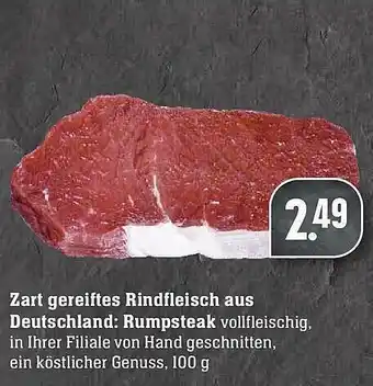 E-Center Zart Gereiftes Rindfleisch Ais Deutschland : Rumpsteak Angebot