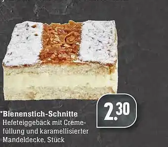 E-Center Bienenstich-schnitte Angebot