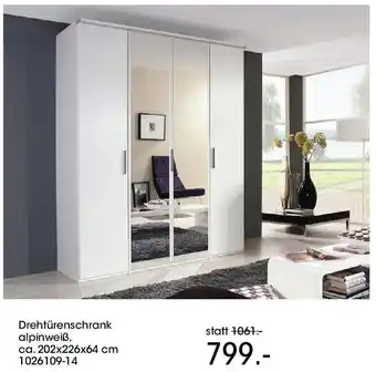 Möbel Martin Drehtürenschrank Angebot