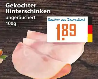 Klaas und Kock Gekochter Hinterschinken 100g Angebot