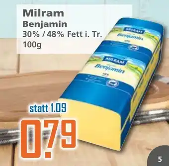 Klaas und Kock Milram Benjamin 100g Angebot