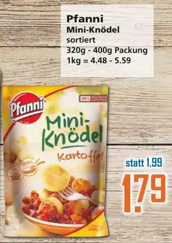 Klaas und Kock Pfanni Mini Knödel 320-400g Angebot