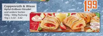 Klaas und Kock Coppenrath & Wiese Apfel Erdbeer Strudel 550-600g Angebot