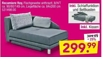 Möbel Boss Recamiere Roy Angebot