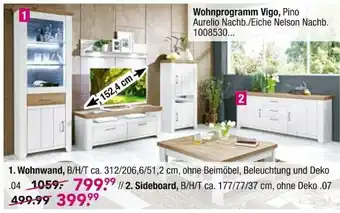 Möbel Boss Wohnprogramm Vigo Angebot