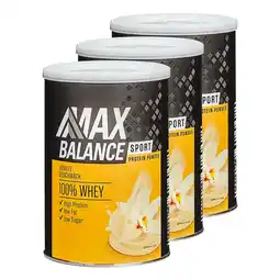 Netto Marken-Discount Max Balance Protein Drink Whey Vanilla 360 g, 3er Pack Angebot