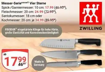 Globus ZWILLING Messer-Serie Vier Sterne Angebot