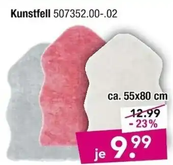 Möbel Boss Kunstfell Angebot