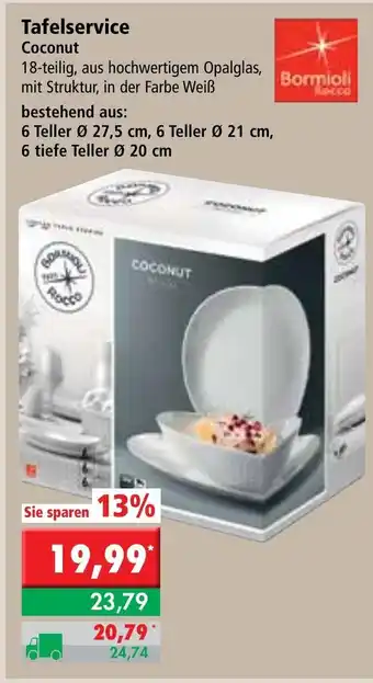 L. STROETMANN GROSSMARKT Tafelservice Coconut Angebot