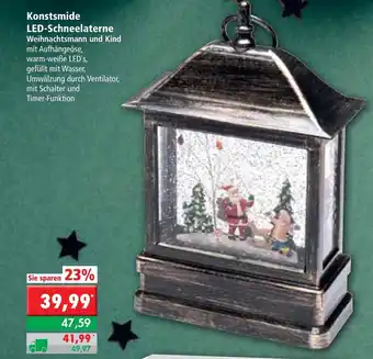 L. STROETMANN GROSSMARKT Konstsmide LED Schneelaterne Angebot