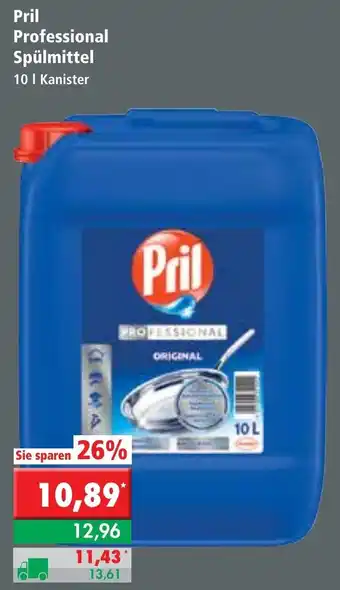 L. STROETMANN GROSSMARKT Pril Professional Spülmittel Angebot